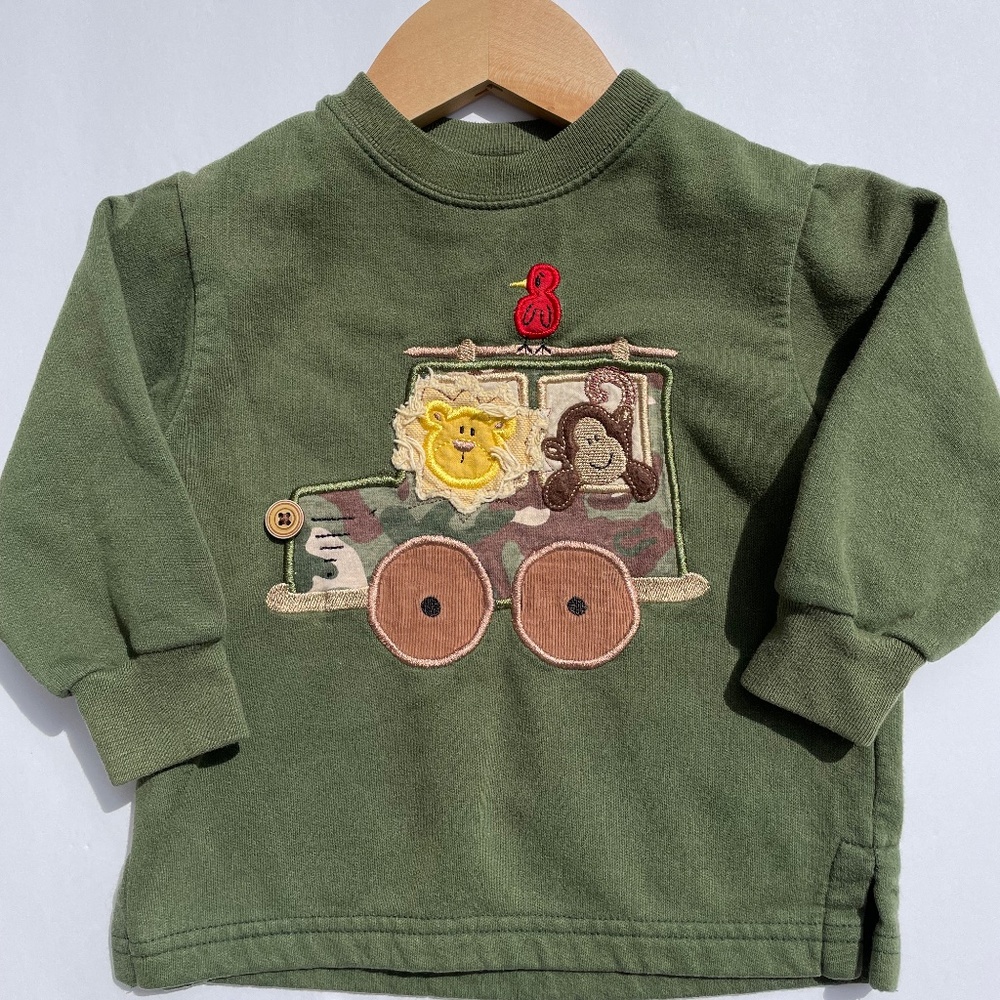Vintage Toddler "Safari" Crewneck